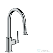 Hansgrohe Axor Montreux konyhai csaptelep kihúzható kifolyóval króm 16581000 csaptelep