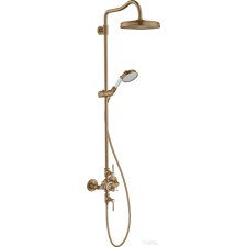 Hansgrohe Axor Montreux Showerpipe zuhanyrendszer,szálcsiszolt bronz 16572140 csaptelep