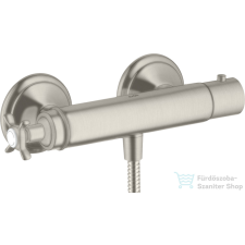 Hansgrohe Axor Montreux termosztátos zuhany csaptelep zuhanyszett nélkül,rozsdamentes acél hatású 16261800 csaptelep