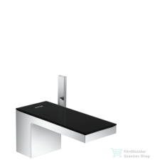 Hansgrohe AXOR MyEdition egykaros mosdó csaptelep 70, leeresztő nélkül, króm/fekete 47010600 csaptelep