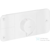 Hansgrohe AXOR ONE 3 utas termosztátos falsík alatti kád /zuhany csaptelep,matt fehér 45713700