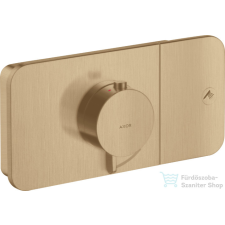 Hansgrohe AXOR ONE termosztátos falsík alatti kád /zuhany csaptelep,szálcsiszolt bronz 45711140 csaptelep