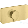 Hansgrohe AXOR ONE termosztátos falsík alatti kád /zuhany csaptelep,szálcsiszolt sárgaréz hatású 45711950