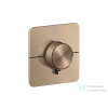 Hansgrohe AXOR ShowerSelect ID falsík alatti termosztátos kád/zuhany csaptelep, szálcsiszolt vörös arany hatású 36754310