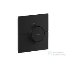 Hansgrohe AXOR SHOWERSELECT ID Square falsík alatti termosztát, matt fekete 36774670 csaptelep