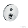 Hansgrohe Axor ShowerSelect Round termosztátos falsík alatti csaptelep 1 fogyasztóhoz, szálcsiszolt nikkel 36722820