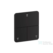 Hansgrohe AXOR SHOWERSELECT Softsquare 3 funkciós falsík alatti váltószelep, matt fekete 36781670 csaptelep