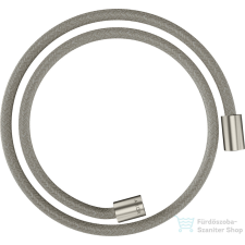 Hansgrohe AXOR SHOWERSOLUTION 125 cm-es textilszálas zuhanycső,rozsdamentes acél hatású 28228800 csaptelep