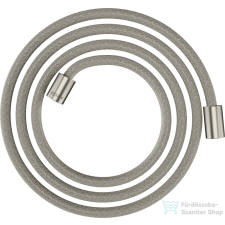 Hansgrohe AXOR SHOWERSOLUTION 200 cm-es textilszálas zuhanycső,rozsdamentes acél hatású 28291800 csaptelep