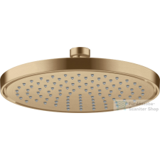 Hansgrohe AXOR SHOWERSOLUTIONS Ecosmart+ 22 cm-es fejzuhany, szálcsiszolt bronz 35388140 csaptelep