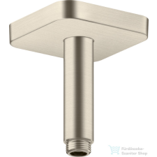Hansgrohe AXOR SHOWERSOLUTIONS Softsquare 10 cm-es mennyezeti zuhanykar, szálcsiszolt nikkel 26965820 csaptelep