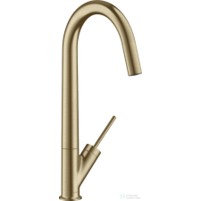 Hansgrohe AXOR STARCK egykaros mosogató csaptelep DN15, szálcsiszolt bronz 10822140 csaptelep