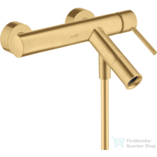 Hansgrohe AXOR STARCK kádtöltő csaptelep zuhanyszett nélkül, szálcsiszolt arany hatású 10411250 csaptelep