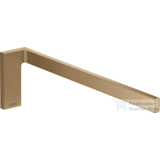 Hansgrohe AXOR UNIVERSAL 38 cm-es fix törölközőtartó,szálcsiszolt bronz 42626140 fürdőszoba kiegészítő