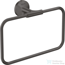 Hansgrohe AXOR UNIVERSAL CIRCULAR törölközőtartó gyűrű,szálcsiszolt fekete króm 42823340 fürdőszoba kiegészítő