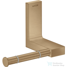 Hansgrohe AXOR UNIVERSAL RECTANGULAR wc papír tartó,szálcsiszolt bronz 42656140 fürdőszoba kiegészítő