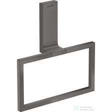 Hansgrohe AXOR UNIVERSAL törölközőtartó gyűrű,szálcsiszolt fekete króm 42623340 fürdőszoba kiegészítő