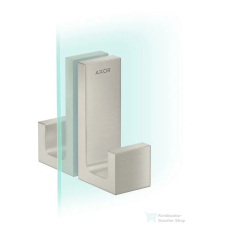 Hansgrohe AXOR UNIVERSAL zuhanyajtó fogantyú,rozsdamentes acél hatású 42639800 fürdőszoba kiegészítő