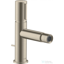 Hansgrohe AXOR UNO egykaros bidécsaptelep, automata leeresztővel, szálcsiszolt nikkel 45210820 csaptelep