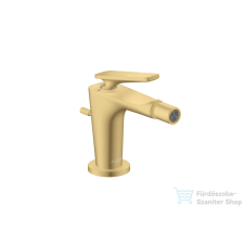 Hansgrohe CITTERIO C bidé csaptelep automata leeresztővel,szálcsiszolt arany hatású 49210250 csaptelep