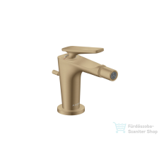 Hansgrohe CITTERIO C bidé csaptelep automata leeresztővel,szálcsiszolt bronz 49210140 csaptelep