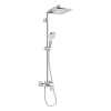 Hansgrohe Crometta E 240 Showerpipe 1jet zuhanyszett, króm