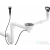 Hansgrohe D14-11 automata le- és túlfolyógarnitúra egymedencés acél mosogatóhoz, 43931800