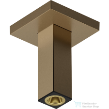 Hansgrohe E 10 cm-es mennyezeti zuhanykar,szálcsiszolt bronz 24338140 csaptelep