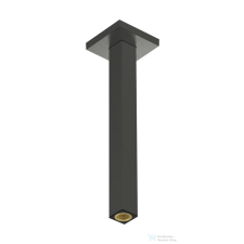 Hansgrohe E 30 cm-es mennyezeti zuhanykar, szálcsiszolt fekete króm 24339340 csaptelep