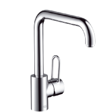  Hansgrohe Egykaros konyhai csaptelep elektromos, átfolyós vízmelegítőkhöz DN15, króm 14852000 fürdőkellék