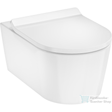 Hansgrohe ELUPURA S perem nélküli függesztett wc soft close ülőkével, fehér 60344450 szaniter