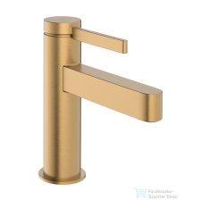 Hansgrohe FINORIS 100 hidegindításos mosdó csaptelep click-clack leeresztővel, szálcsiszolt bronz 76012140 csaptelep