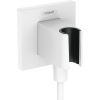 Hansgrohe Fixfit Porter E beépített zuhanytartóval, matt fehér 26889700