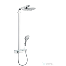 Hansgrohe HG RD Select E 300 2jet Showerpipe króm 27126000 csaptelep