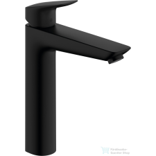 Hansgrohe LOGIS egykaros mosdócsaptelep automata leeresztővel,matt fekete 71090670 csaptelep