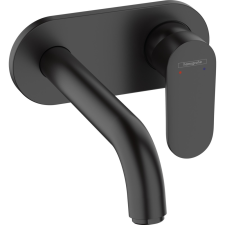 Hansgrohe Mosdó csaptelep falsík alatti 20,5 cm, Vernis Blend matt fekete, Hansgrohe csaptelep