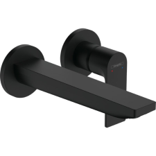 Hansgrohe Mosdó csaptelep falsík alatti 20 cm, Rebris E matt fekete, Hansgrohe csaptelep
