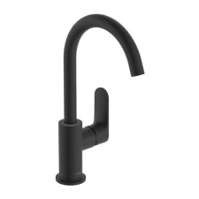Hansgrohe Mosdó csaptelep leeresztőszeleppel 210, Rebris S matt fekete, Hansgrohe csaptelep