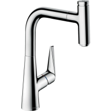 Hansgrohe Mosogató csaptelep Hansgrohe Talis Select M51 kihúzható zuhannyal króm 72822000 csaptelep
