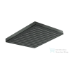 Hansgrohe Pulsify E 260 1 jet 26x26 cm-es fejzuhany, szálcsiszolt fekete króm 24330340