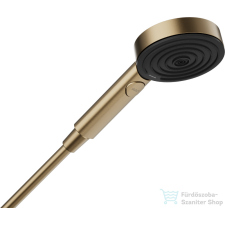 Hansgrohe Pulsify Select S 105 kézizuhany, 3 jet Relaxation,szálcsiszolt bronz 24110140 csaptelep