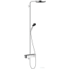 Hansgrohe PULSIFY Showerpipe 260 Showertablet termosztátos zuhanyrendszer kádtöltővel,króm 24230000