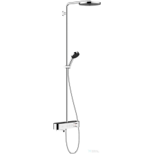 Hansgrohe PULSIFY Showerpipe 260 Showertablet termosztátos zuhanyrendszer kádtöltővel,króm 24230000 kád, zuhanykabin