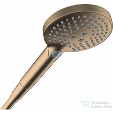 Hansgrohe RAINDANCE S 120 Powderrain kézizuhany, 3 Jet, szálcsiszolt bronz 26014140 csaptelep