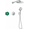 Hansgrohe Raindance S Showerselect 240 falsík alatti termosztátos zuhanyrendszer, króm 27951000