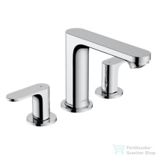 Hansgrohe REBRIS S 110 3 üléses mosdócsaptelep automata leeresztővel, króm 72530000 csaptelep
