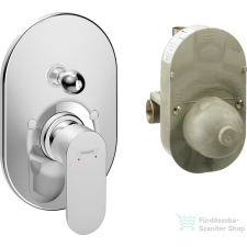 Hansgrohe Rebris S falsík alatti kád /zuhany csaptelep alaptesttel, króm 72448000 csaptelep