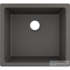 Hansgrohe S51 S510-U450 munkalap alá rögzített egymedencés mosogató medence 500x450 mm,kőszürke 43431290