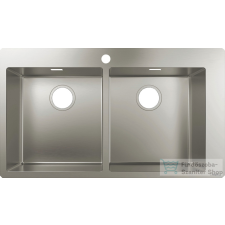 Hansgrohe S71 mosogató medence S711-F765 865x500 mm,rozsdamentes acél 43303800 mosogatótálca