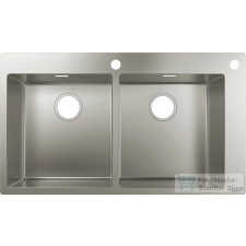 Hansgrohe S71 mosogató medence S712-F765 865x500 mm,rozsdamentes acél 43311800 mosogatótálca